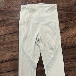 Very light green leggings